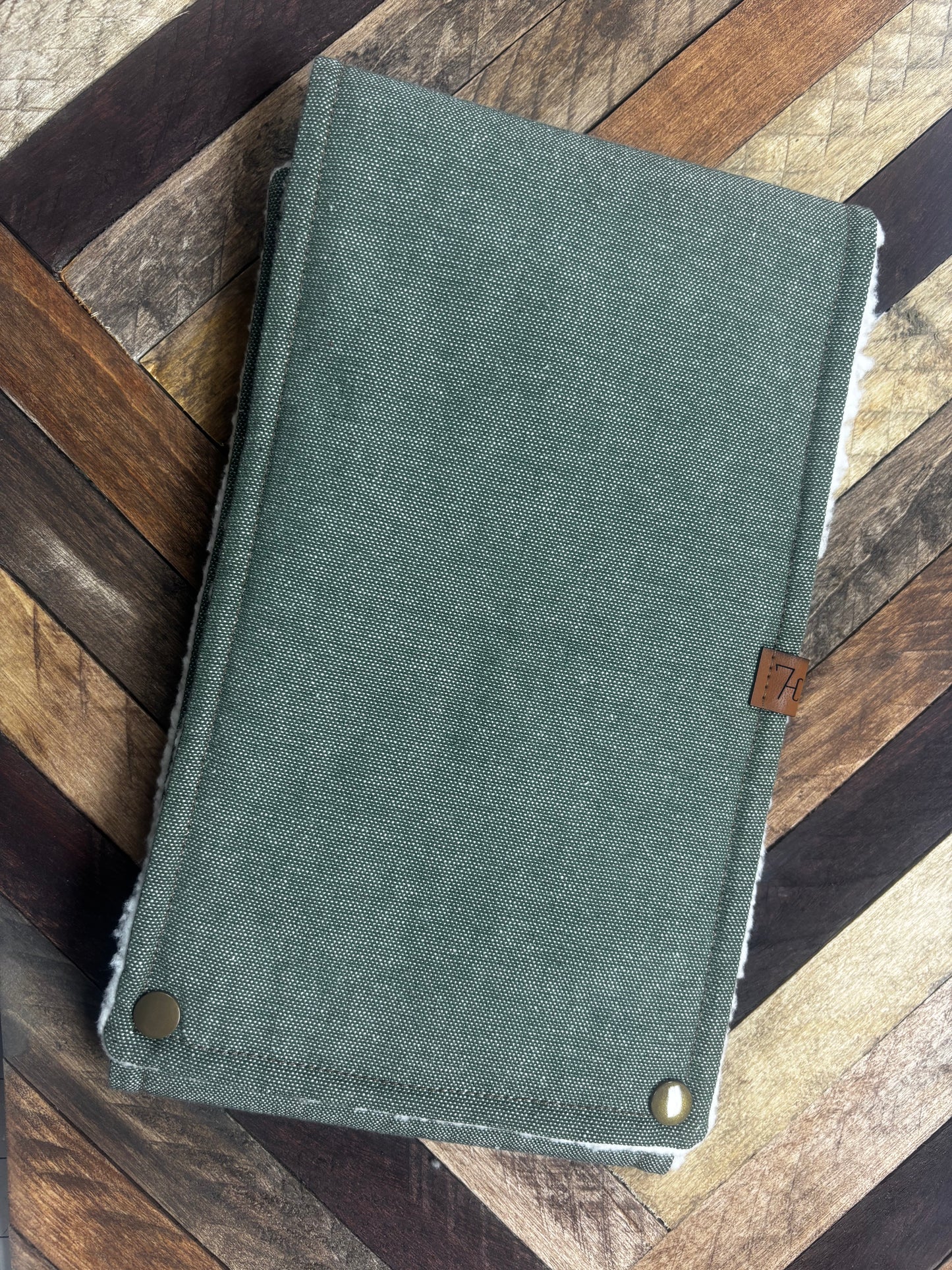 Moss Canvas Cowboy Cowl