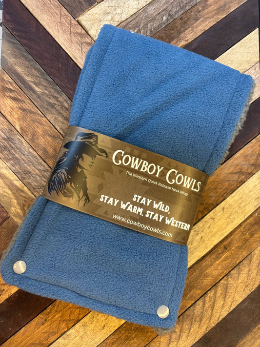 Storm blue Cowboy Cowl
