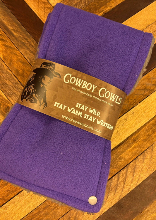 Purple Cowboy Cowl