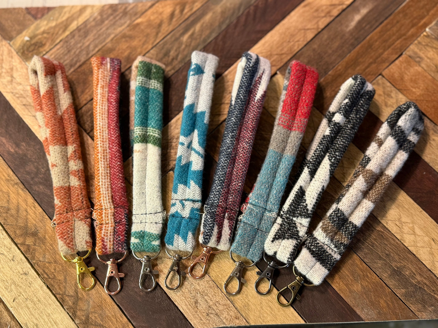 Assorted Keychain Wristlets