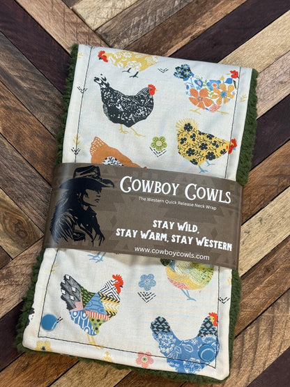 Cluck Breakaway Neck Wrap – Cowboy Cowl