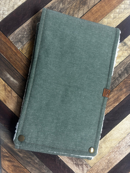 Moss Canvas Cowboy Cowl
