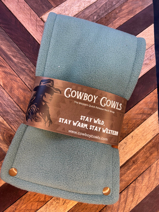 Sea Foam green Cowboy Cowl